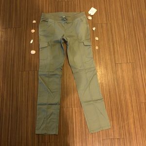 Olive green cargo pants